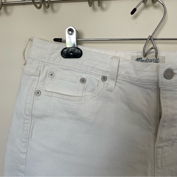 Madewell white denim boyshorts - Picture 4 of 7